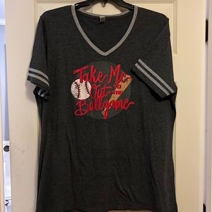 Baseball Tee Unisex sizing 3X